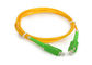 SC APC Fiber Optic Patch Cables, fiber optic patch cord supplier for FTTH G652D