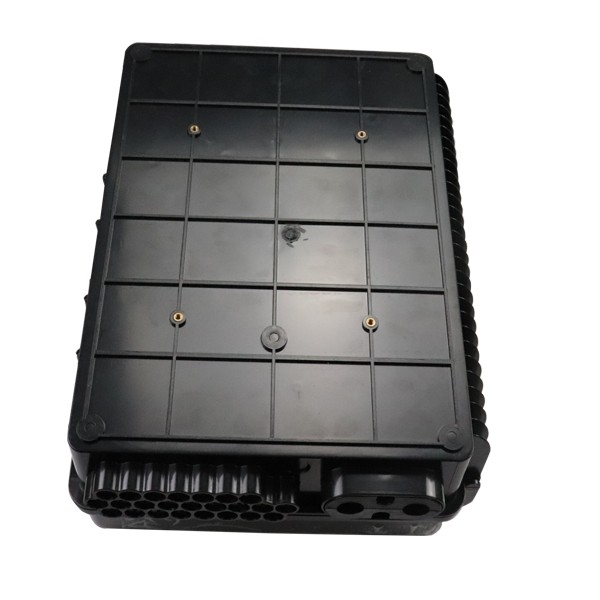 Pabrik Cina 24 Port Fiber Optic Distribution Black IP65 ABS Box Manufacturers 1