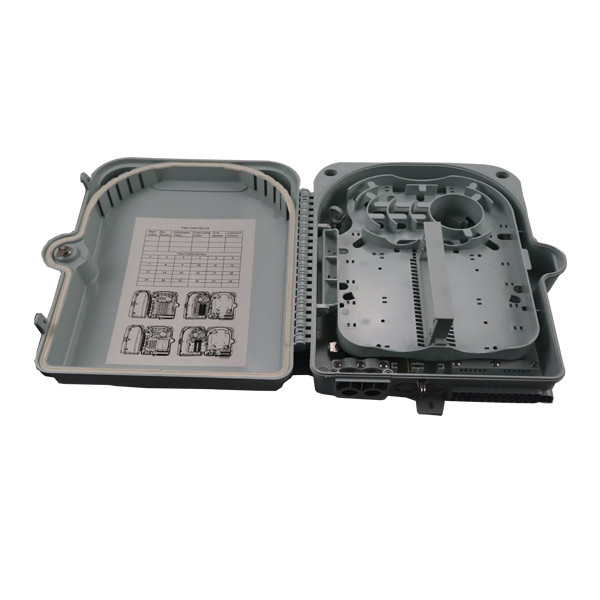 FTTH China 24 Port Fiber Optic Termination ABS Box Wholesaler Metode IP65 Wall / Pole 4