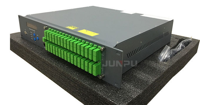 Junpu Pon Edfa Wdm 1550 8 Port Combiner 17dbm Setiap Port Peralatan Serat Optik 6