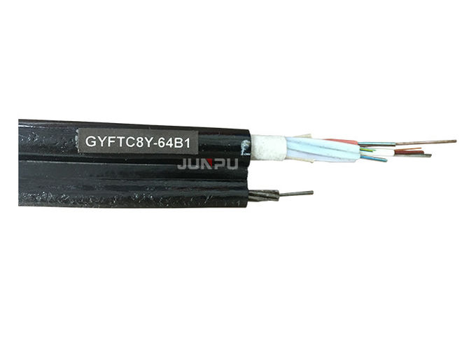 Kabel Luar Ruangan Serat Optik ADSS ， kabel serat optik multimode untuk FTTH 1